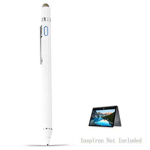 스타일러스펜, 터치펜 for Dell Inspiron Chromebook, EDIVIA 디지털 펜슬 with 1.5mm 울트라 얇은굵기 팁 펜 for Dell Inspiron Chromebook 스타일러스, 화이트