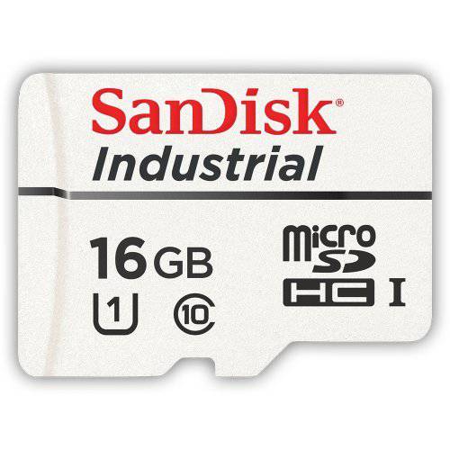 샌디스크 16GB 산업용 MLC 마이크로SD SDHC UHS-I Class 10 SDSDQAF3-016G 벌크, 대용량 (1 Pack)