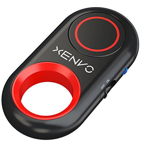 Xenvo Shutterbug - 카메라 셔터 리모컨, 원격 - 블루투스 무선 셀피 버튼 클릭형 - 호환가능한 with 아이폰, 아이패드, 안드로이드, 삼성, and 구글 Pixel 휴대폰, 스마트폰 and 태블릿