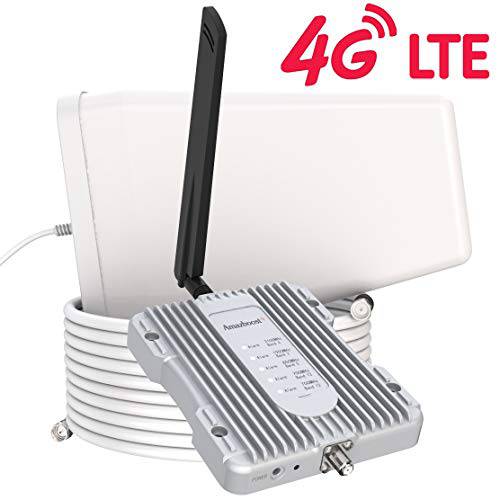 Amazboost 휴대폰, 스마트폰 증폭기 가정용 -up to 2, 500 sq ft, 휴대폰, 스마트폰 Signal 증폭기 Kit, 모든 U.S. 캐리어 -버라이즌, at& T, T-Mobile, Sprint& More-4G 3G 2G LTE FCC Approved