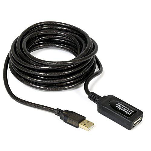 Plugable 5 Meter (16 Foot) USB 2.0 액티브 연장 케이블 타입 A Male to A Female