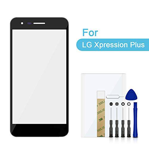 for LG Xpression 플러스 LM-X410ASR 프론트 외부 글래스 렌즈 스크린 교체용 리페어 도구 Kit(No LCD 터치 디지타이저)