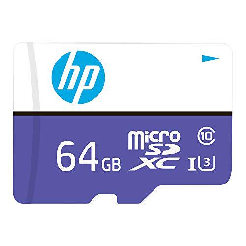 HP 64GB MX330 Class 10 U3 MicroSDXC 조명 메모리 카드