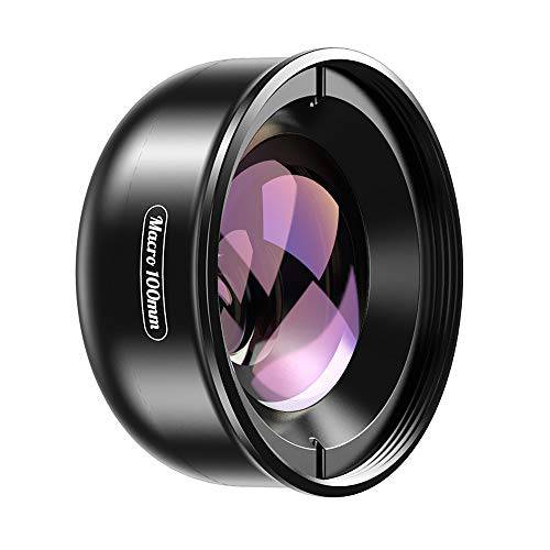 Apexel 프로페셔널 Macro 렌즈 for 아이폰, Pixel, 삼성 갤럭시 and OnePlus 카메라 폰