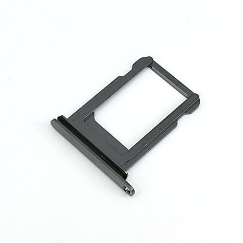 E-repair SIM 카드 트레이 홀더 러버 방수 링 교체용 아이폰 X (블랙)