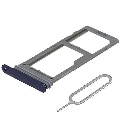 MMOBIEL  듀얼 SIM 카드 트레이 호환가능한 삼성 갤럭시 노트 9 N960 Series (블루) 포함 Sim 핀