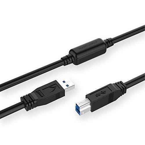 Newnex [ 슬림 프로파일 리피터 박스] FireNEX-uLINK USB 3.0 16 미터/ 50 Feet, A to B 액티브 리피터 연장 케이블