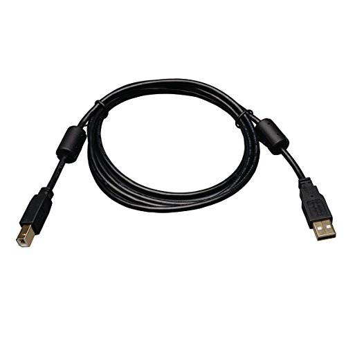 Tripp Lite USB 2.0 Hi-Speed A/ B 케이블 페라이트 Chokes (M/ M) 3-ft. (U023-003)