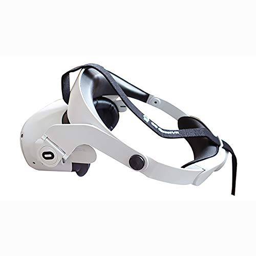 LICHIFIT VR 헤드 스트랩 헤드밴드 벨트 조절가능 오큘러스 퀘스트 2 VR 글라스 악세사리