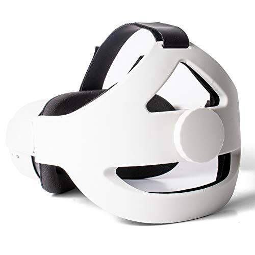 MOJOXR  조절가능 헤드 스트랩 호환가능한 오큘러스 퀘스트 2 VR 헤드셋, 교체용 오큘러스 퀘스트 2 악세사리 Elite 스트랩, 강화 지원 and 편안한 in VR 게이밍