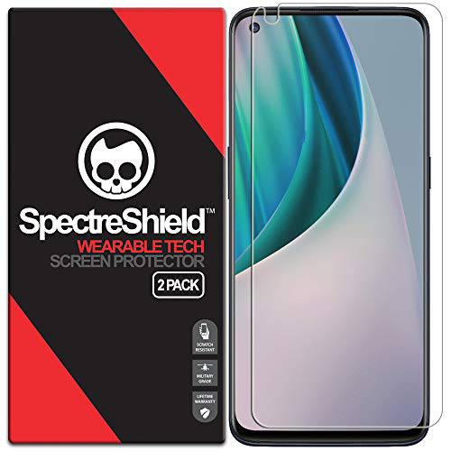[2-Pack] Spectre Shield  화면보호필름, 액정보호필름 OnePlus Nord N10 5G 케이스 친화적 OnePlus Nord N10 화면보호필름, 액정보호필름 악세사리 TPU 클리어 필름