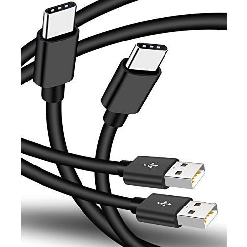 2Pack 6FT USB C 충전 케이블 케이블 고프로 히어로 9 히어로 8 블랙 맥스 히어로 7 블랙 실버 화이트, 히어로 6 블랙 히어로 5 블랙, 히어로 2018, Hero5 세션, 타입 C 충전기 케이블 데이터 화일,파일 전송 동기화 파워 와이어