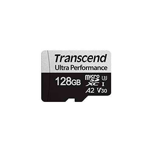 트렌센드 128GB microSDXC 340S 고성능 메모리 카드 UHS- I, U3, V30, A2, 4K, 풀 HD - TS128GUSD340S