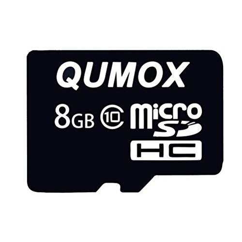 QUMOX 8GB 8 GB 마이크로 SD HC SDHC 플래시 메모리 카드 Class 10 TF