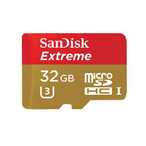 SanDisk 익스트림 32GB microSDXC UHS-I 카드 어댑터포함 (SDSQXNE-032G-GN6MA) [Old 버전]