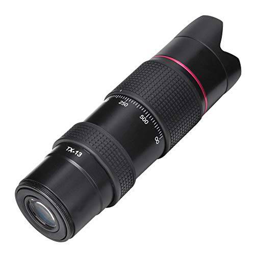 Vbestlife 12X 싱글 실린더 망원 렌즈, 37mm K9 프리즘 FMC Multi-Layer 필름 HD 휴대용 폰 망원 렌즈 in 메탈