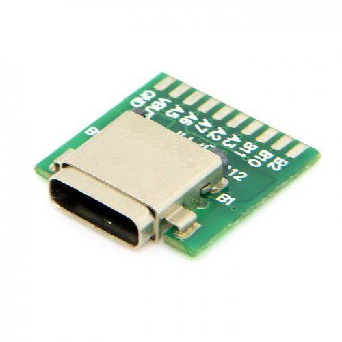Xiwai DIY 24pin USB 3.1 타입 C Male& Female 플러그&  소켓 커넥터 SMT 타입 PC 보드 1 세트 Xiwai …