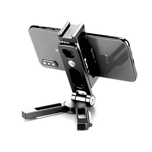LEOFOTO PS-2 블랙 스마트폰 클램프/ 홀더/ 비디오/ 셀피 스탠드 아르카/ RRS 호환가능한 inc 콜드슈