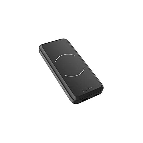 myCharge PowerPad 폴더블 플러그 자석 보조배터리, 파워뱅크 무선 휴대용 충전기 호환가능한 MagSafe 아이폰 12 - MagLock 배터리 팩 고속충전 애플, 안드로이드 (10000 mAh 내장 배터리)