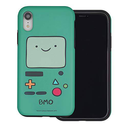 호환가능한 아이폰 Xs/ 아이폰 X 케이스 Adventure 타임 레이어드 하이브리드 [ TPU+ PC] 범퍼 커버 - Beemo (BMO)