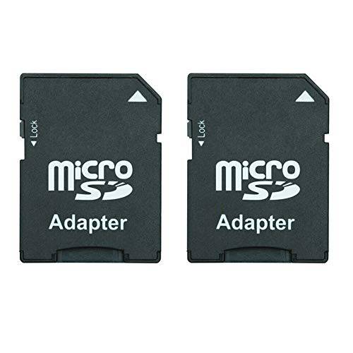 마이크로 SD 카드 to SD 카드 어댑터, TF 카드 마이크로 SDHC to SD SDHC 어댑터 Works 메모리 카드 Older 카메라, PDA, Medical 디바이스 (팩 of 2)