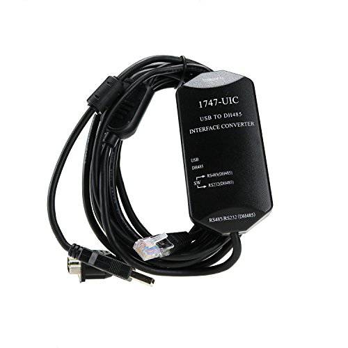 Sysly 1747-UIC USB to DH485 RS485 RS232 인터페이스 컨버터, 변환기 교체 앨런 Bradley 프로그래밍 케이블