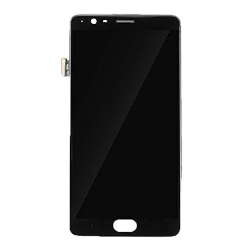 Gazechimp LCD 스크린 교체용 부품, 파트 - 디지타이저 디스플레이 터치 스크린 글래스 프레임 조립품 OnePlus 3T 스마트폰 - 블랙