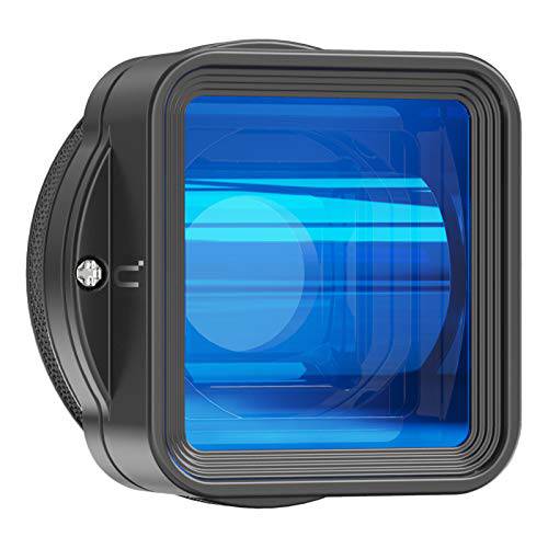 ULANZI 1.55XT 아나모픽 렌즈 Filmmaking 폰 카메라 렌즈, 휴대용 폰 와이드스크린 무비 렌즈 by Filmic 프로 어플 스마트폰 영화제작자 풀 시네마틱 비디오