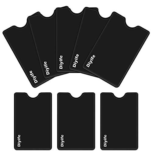 RFID 차단 신용 카드 커버, [8 Pcs] DiyifeRFID& NFC 카드 보호 세트, 카드 막이,차단 비접촉식 카드 프로텍트, 안티 데이터&  신원 도용 안전한 포켓 지갑