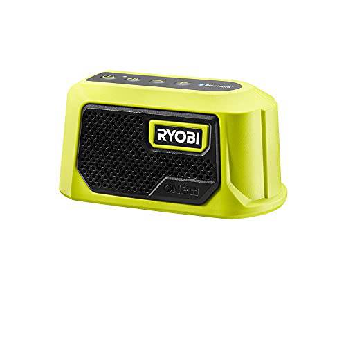 Ryobi 원+ Ryobi PAD02B 원+ 18V 무선 컴팩트 블루투스 스피커 (툴 Only)