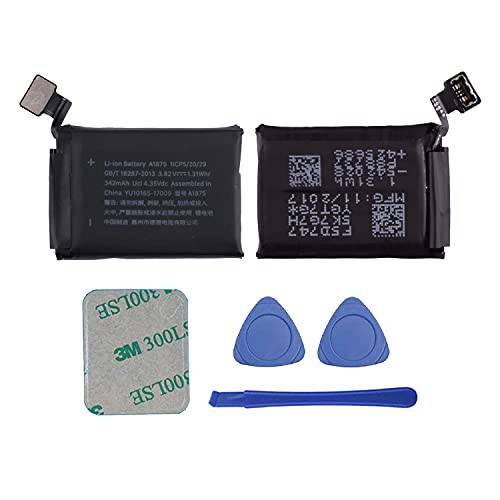 Duotipa A1875 배터리 호환가능한 애플 워치 시리즈 3 42mm GPS 버전 수리 공구세트