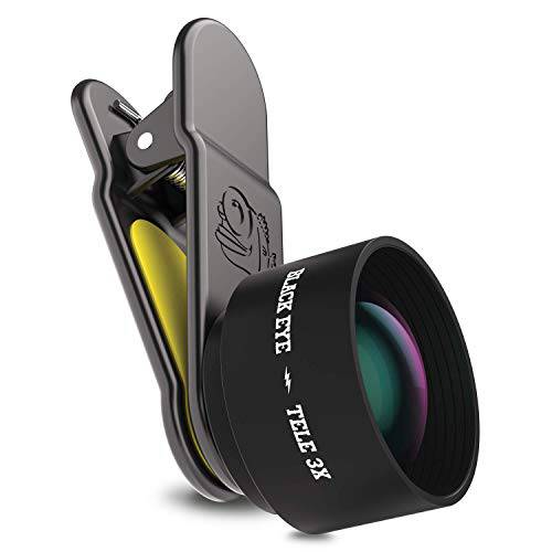 블랙 아이 TE002 프로 텔레 3 스마트폰 카메라 렌즈 - 블랙