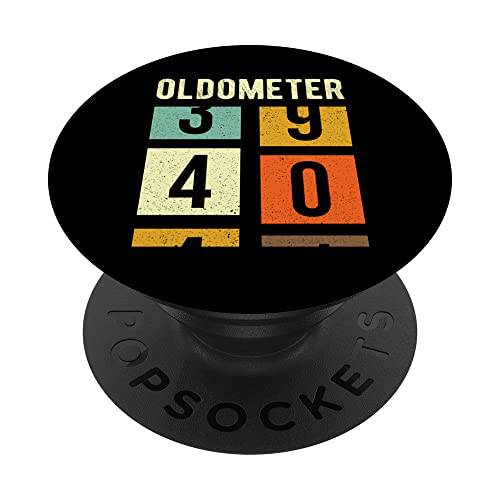 40th 생일 선물 - 40th 생일 Oldometer PopSockets 스왑가능 PopGrip
