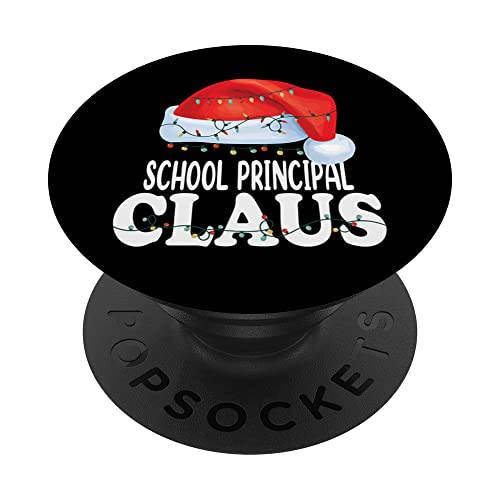 학교 Principal 클로스 크리스마스 Funny 매칭 할로윈 PopSockets 스왑가능 PopGrip