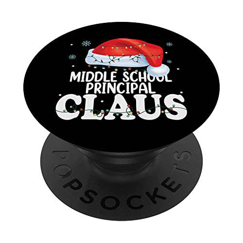 Middle 학교 Principal 클로스 크리스마스 매칭 할로윈 PopSockets 스왑가능 PopGrip