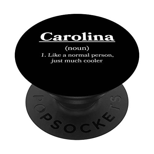 Carolina 해상도 개인설정가능한 명함 Funny 커스텀 닉네임 PopSockets 스왑가능 PopGrip