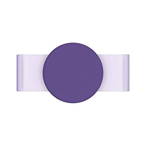 PopSockets PopSlide - Non-Adhesive PopGrip 아이폰 7+/ 8+ 실리콘 케이스 - Fierce Violet