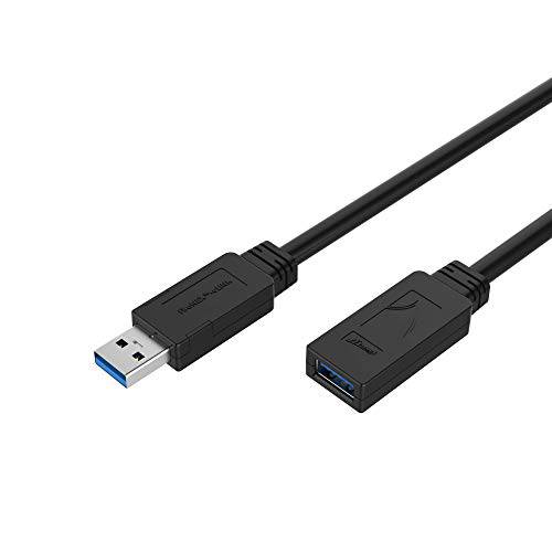 Newnex USB 3.0 16 미터/ 52.4 Feet, USB A to A Female 액티브 리피터 연장 케이블