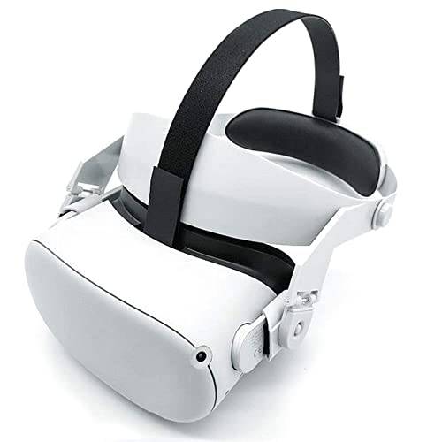 조절가능 VR 헤드 스트랩 헤드밴드 벨트 오큘러스 퀘스트 2 VR 글라스 헤드셋 악세사리, Elite 스트랩 편안 터치 헤드스트랩