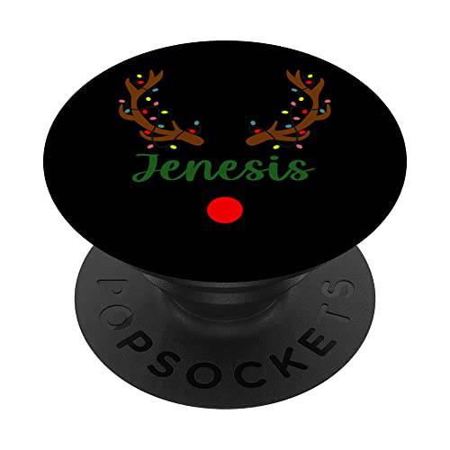 커스텀 명함 크리스마스 매칭 패밀리 파자마 Jenesis PopSockets 스왑가능 PopGrip