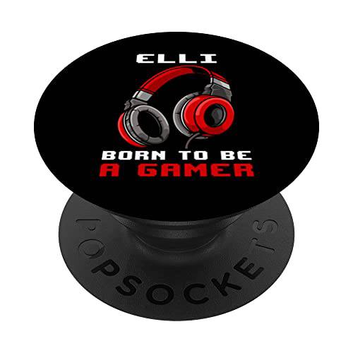 Elli - Born To Be A 게이머 - 개인설정가능한 PopSockets 스왑가능 PopGrip