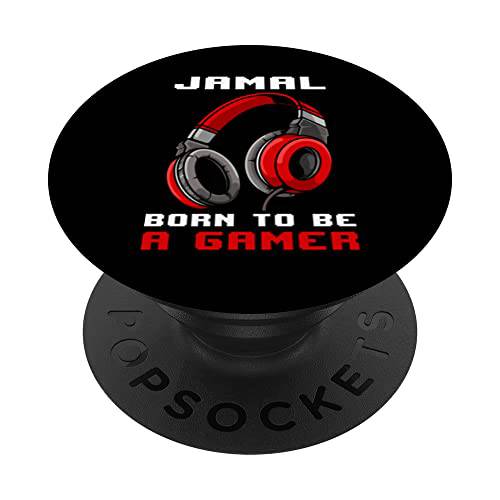 Jamal - Born To Be A 게이머 - 개인설정가능한 PopSockets 스왑가능 PopGrip