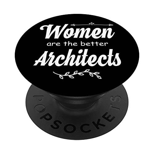 여성 Are The 보다나은 건축가 걸스 건축 건축가 PopSockets 스왑가능 PopGrip