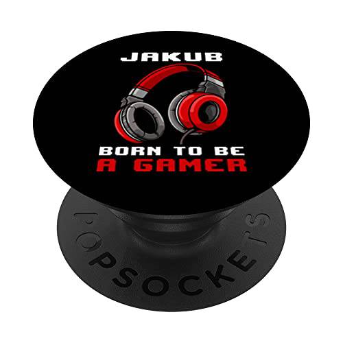 Jakub - Born To Be A 게이머 - 개인설정가능한 PopSockets 스왑가능 PopGrip