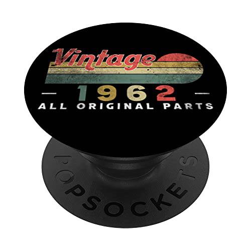 빈티지 1962 60th 생일 모든 Original 파츠 PopSockets 스왑가능 PopGrip