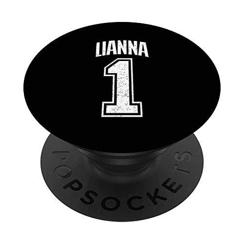 Lianna 서포터 넘버 1 Biggest 팬 PopSockets 스왑가능 PopGrip