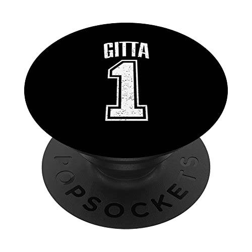 Gitta 서포터 넘버 1 Biggest 팬 PopSockets 스왑가능 PopGrip