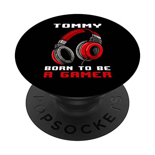 Tommy - Born To Be A 게이머 - 개인설정가능한 PopSockets 스왑가능 PopGrip