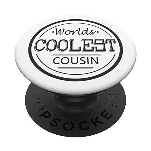 세계 Coolest Cousin Funny Cousin PopSockets 스왑가능 PopGrip