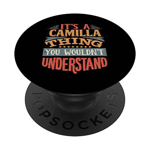 Camilla 명함 PopSockets 스왑가능 PopGrip